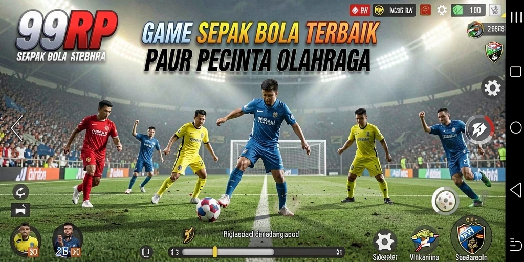 Tampilan gameplay 99RP yang spektakuler dan mendebarkan di lapangan.