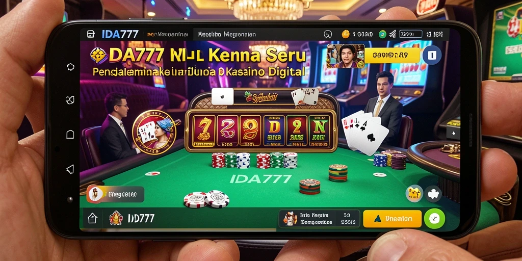 Tampilan menarik dari gameplay Kasino IDA777 yang mendebarkan.