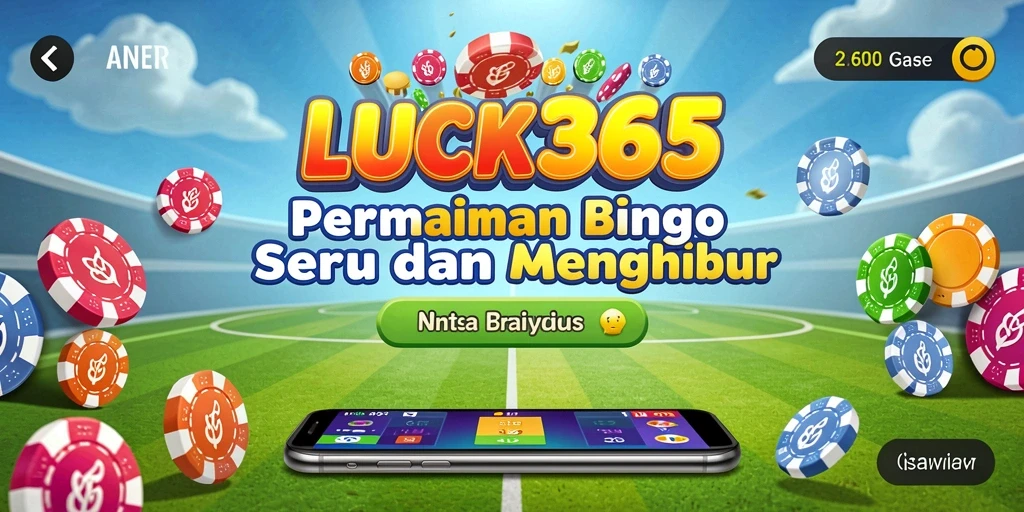 Tampilan gameplay Bingo yang menarik di LUCK365.