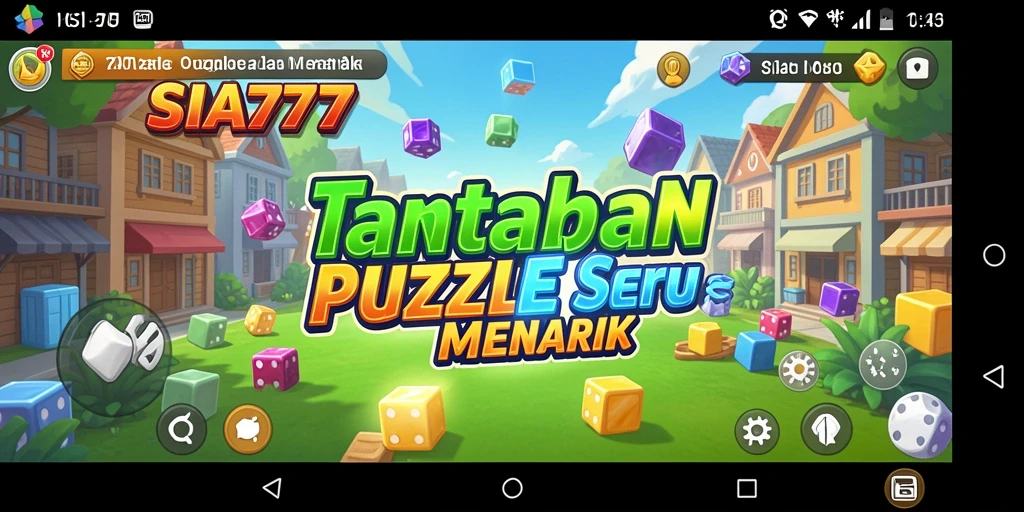 Tampilan gameplay SIA777 dengan berbagai teka-teki yang menantang.