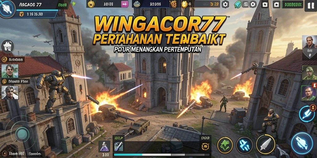Gameplay menara pertahanan yang menegangkan dan strategis.
